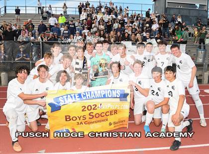Thumbnail 3 in  Gilbert Christian vs. Pusch Ridge Christian Academy (AIA 3A Final - Awards) photogallery.