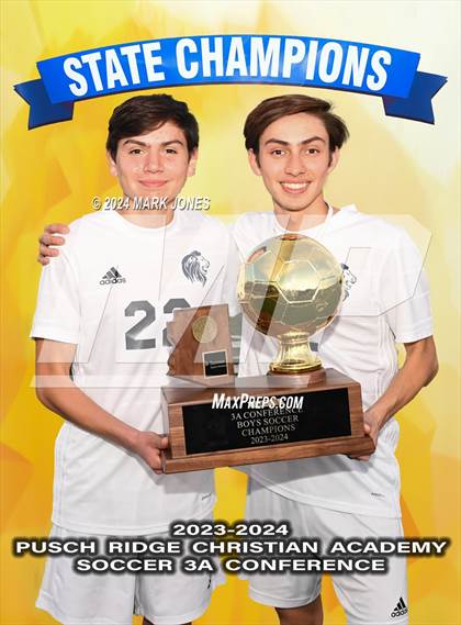 Thumbnail 1 in  Gilbert Christian vs. Pusch Ridge Christian Academy (AIA 3A Final - Awards) photogallery.