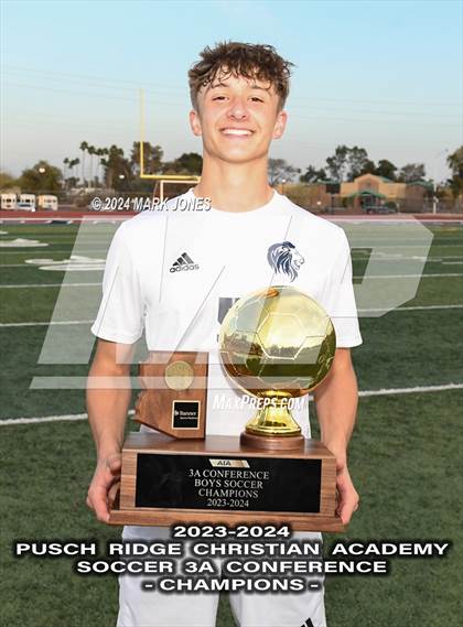Thumbnail 3 in  Gilbert Christian vs. Pusch Ridge Christian Academy (AIA 3A Final - Awards) photogallery.