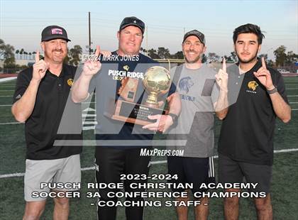 Thumbnail 3 in  Gilbert Christian vs. Pusch Ridge Christian Academy (AIA 3A Final - Awards) photogallery.
