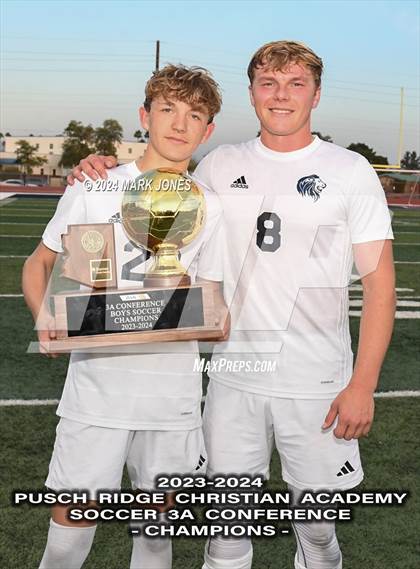 Thumbnail 2 in  Gilbert Christian vs. Pusch Ridge Christian Academy (AIA 3A Final - Awards) photogallery.