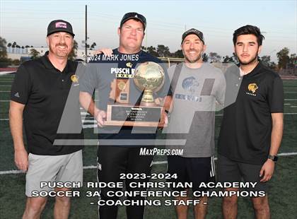 Thumbnail 3 in  Gilbert Christian vs. Pusch Ridge Christian Academy (AIA 3A Final - Awards) photogallery.