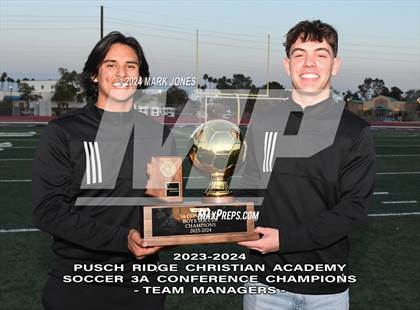 Thumbnail 3 in  Gilbert Christian vs. Pusch Ridge Christian Academy (AIA 3A Final - Awards) photogallery.