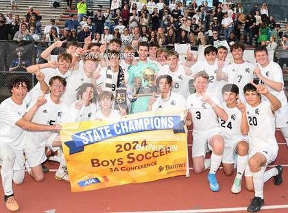 Thumbnail 3 in  Gilbert Christian vs. Pusch Ridge Christian Academy (AIA 3A Final - Awards) photogallery.