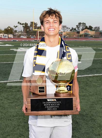 Thumbnail 1 in  Gilbert Christian vs. Pusch Ridge Christian Academy (AIA 3A Final - Awards) photogallery.