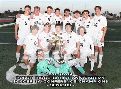 Thumbnail 2 in  Gilbert Christian vs. Pusch Ridge Christian Academy (AIA 3A Final - Awards) photogallery.