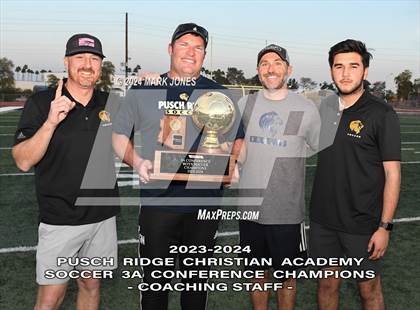 Thumbnail 2 in  Gilbert Christian vs. Pusch Ridge Christian Academy (AIA 3A Final - Awards) photogallery.