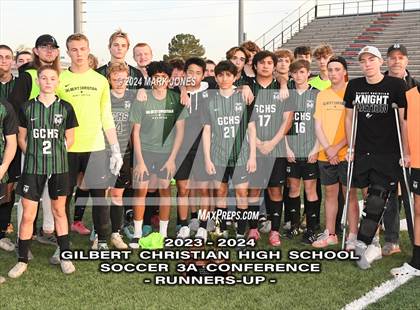 Thumbnail 2 in  Gilbert Christian vs. Pusch Ridge Christian Academy (AIA 3A Final - Awards) photogallery.