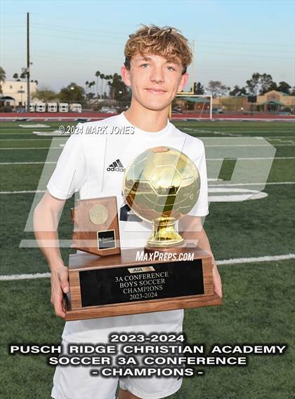 Thumbnail 2 in  Gilbert Christian vs. Pusch Ridge Christian Academy (AIA 3A Final - Awards) photogallery.