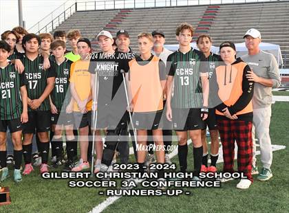 Thumbnail 3 in  Gilbert Christian vs. Pusch Ridge Christian Academy (AIA 3A Final - Awards) photogallery.