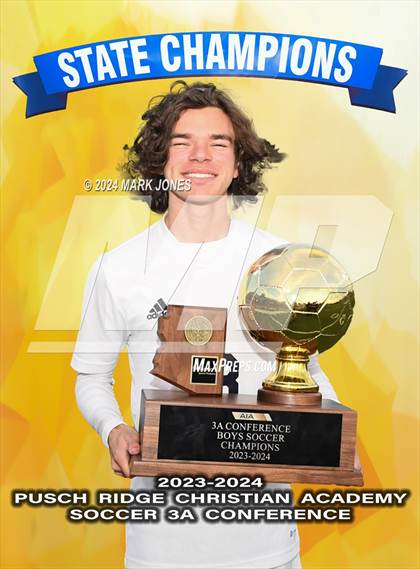 Thumbnail 1 in  Gilbert Christian vs. Pusch Ridge Christian Academy (AIA 3A Final - Awards) photogallery.