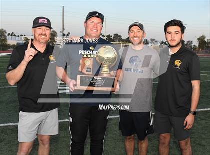 Thumbnail 1 in  Gilbert Christian vs. Pusch Ridge Christian Academy (AIA 3A Final - Awards) photogallery.