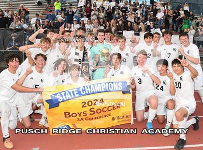 Thumbnail 1 in  Gilbert Christian vs. Pusch Ridge Christian Academy (AIA 3A Final - Awards) photogallery.
