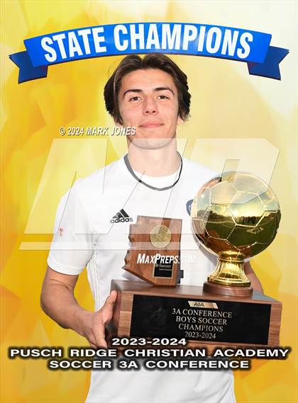 Thumbnail 1 in  Gilbert Christian vs. Pusch Ridge Christian Academy (AIA 3A Final - Awards) photogallery.