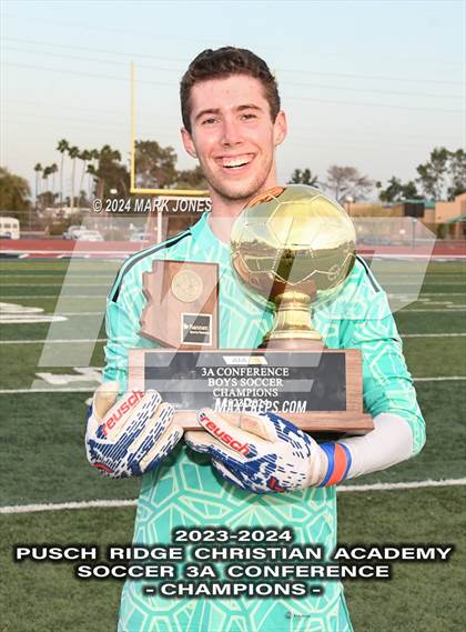 Thumbnail 3 in  Gilbert Christian vs. Pusch Ridge Christian Academy (AIA 3A Final - Awards) photogallery.