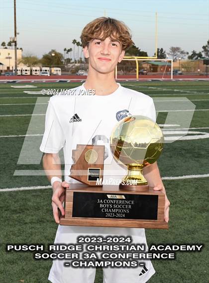 Thumbnail 3 in  Gilbert Christian vs. Pusch Ridge Christian Academy (AIA 3A Final - Awards) photogallery.