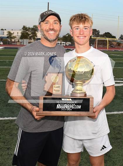 Thumbnail 3 in  Gilbert Christian vs. Pusch Ridge Christian Academy (AIA 3A Final - Awards) photogallery.