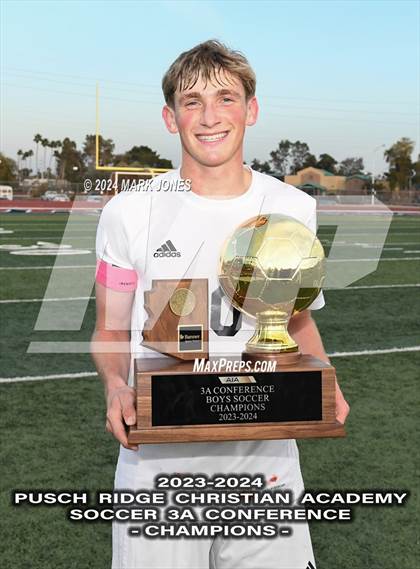 Thumbnail 3 in  Gilbert Christian vs. Pusch Ridge Christian Academy (AIA 3A Final - Awards) photogallery.