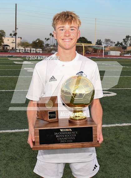Thumbnail 3 in  Gilbert Christian vs. Pusch Ridge Christian Academy (AIA 3A Final - Awards) photogallery.