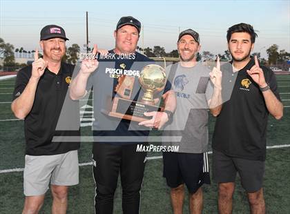 Thumbnail 2 in  Gilbert Christian vs. Pusch Ridge Christian Academy (AIA 3A Final - Awards) photogallery.