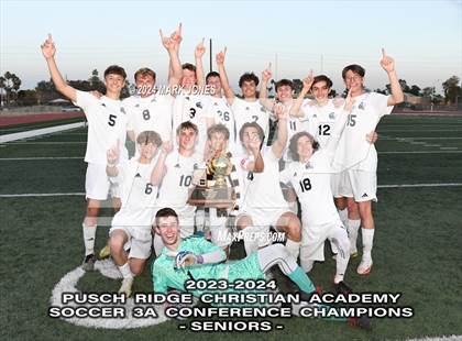 Thumbnail 3 in  Gilbert Christian vs. Pusch Ridge Christian Academy (AIA 3A Final - Awards) photogallery.