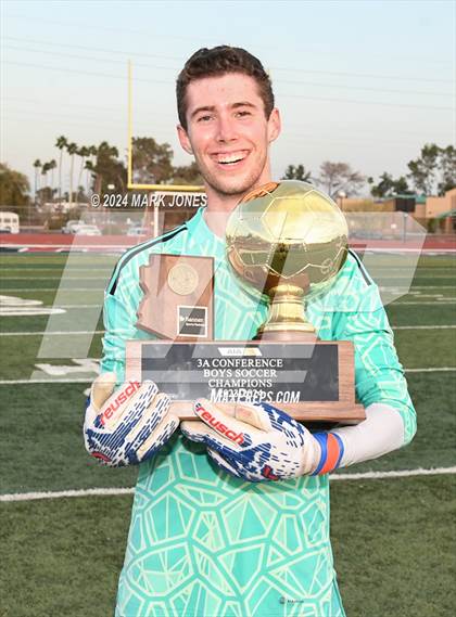 Thumbnail 1 in  Gilbert Christian vs. Pusch Ridge Christian Academy (AIA 3A Final - Awards) photogallery.