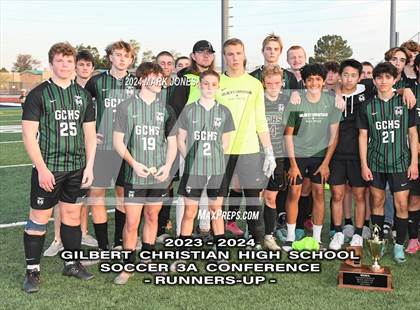 Thumbnail 3 in  Gilbert Christian vs. Pusch Ridge Christian Academy (AIA 3A Final - Awards) photogallery.