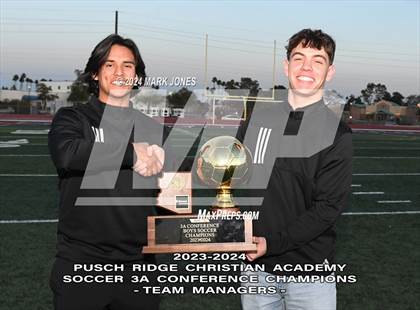 Thumbnail 2 in  Gilbert Christian vs. Pusch Ridge Christian Academy (AIA 3A Final - Awards) photogallery.