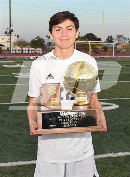 Thumbnail 3 in  Gilbert Christian vs. Pusch Ridge Christian Academy (AIA 3A Final - Awards) photogallery.