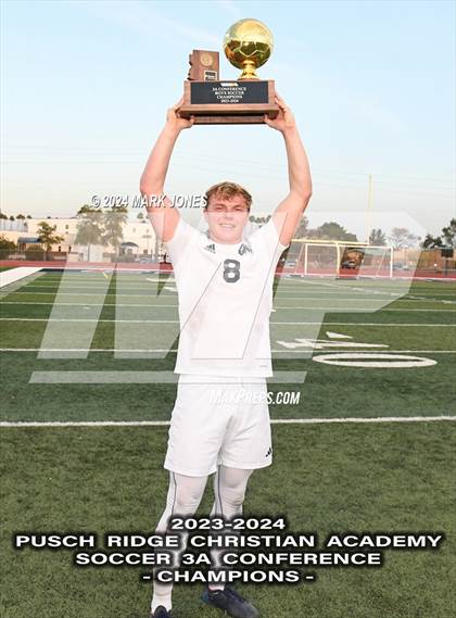 Thumbnail 1 in  Gilbert Christian vs. Pusch Ridge Christian Academy (AIA 3A Final - Awards) photogallery.