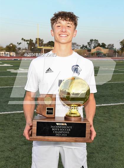 Thumbnail 1 in  Gilbert Christian vs. Pusch Ridge Christian Academy (AIA 3A Final - Awards) photogallery.