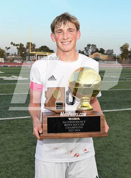 Thumbnail 1 in  Gilbert Christian vs. Pusch Ridge Christian Academy (AIA 3A Final - Awards) photogallery.