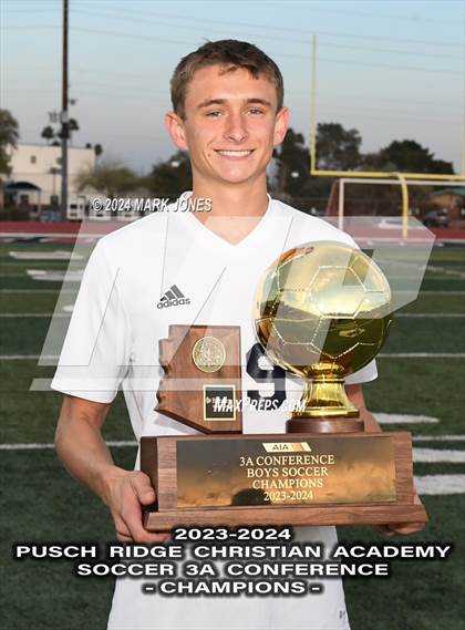 Thumbnail 2 in  Gilbert Christian vs. Pusch Ridge Christian Academy (AIA 3A Final - Awards) photogallery.