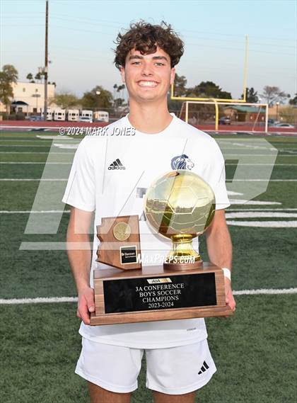 Thumbnail 3 in  Gilbert Christian vs. Pusch Ridge Christian Academy (AIA 3A Final - Awards) photogallery.