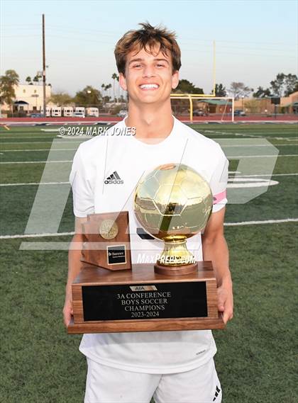 Thumbnail 1 in  Gilbert Christian vs. Pusch Ridge Christian Academy (AIA 3A Final - Awards) photogallery.