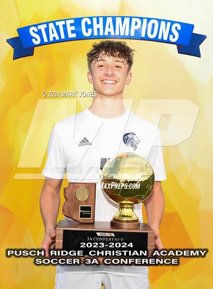 Thumbnail 2 in  Gilbert Christian vs. Pusch Ridge Christian Academy (AIA 3A Final - Awards) photogallery.