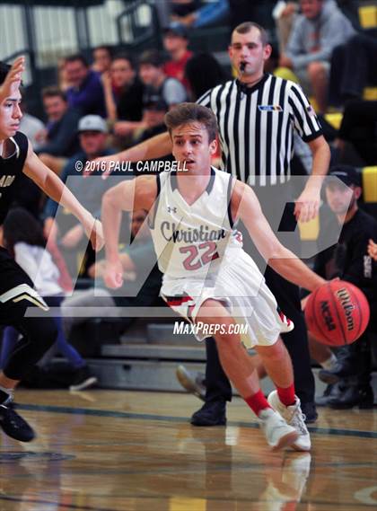 Thumbnail 1 in Scottsdale Christian Academy vs Verrado (Horizon Holiday Hoops) photogallery.