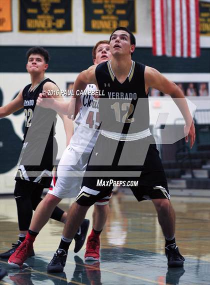 Thumbnail 1 in Scottsdale Christian Academy vs Verrado (Horizon Holiday Hoops) photogallery.