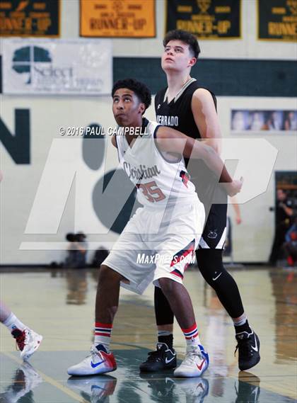 Thumbnail 3 in Scottsdale Christian Academy vs Verrado (Horizon Holiday Hoops) photogallery.