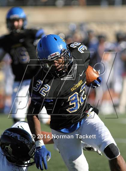 Thumbnail 3 in Hutchinson vs. East (KSHSAA 6A Final) photogallery.