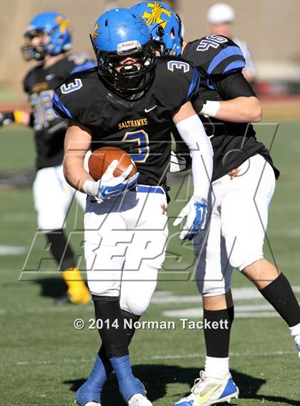 Thumbnail 1 in Hutchinson vs. East (KSHSAA 6A Final) photogallery.