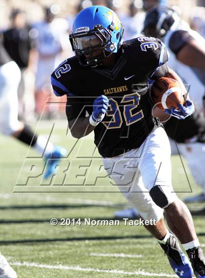 Thumbnail 3 in Hutchinson vs. East (KSHSAA 6A Final) photogallery.