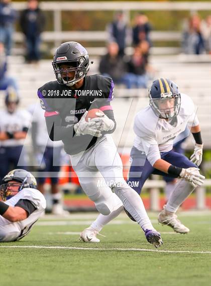 Thumbnail 1 in Pine Bush vs. Monroe-Woodbury (Section 9 Class AA Semifinal ) photogallery.