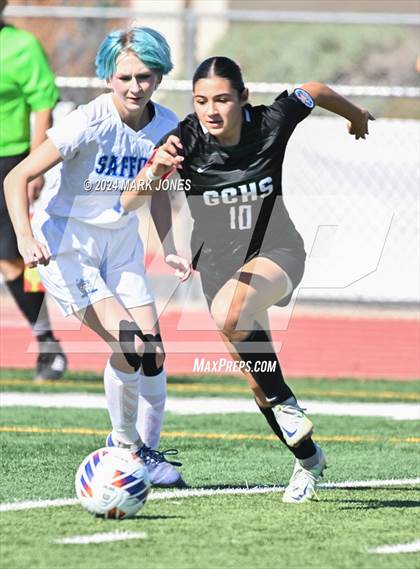 Thumbnail 2 in Gilbert Christian vs. Safford (AIA 3A Final) photogallery.