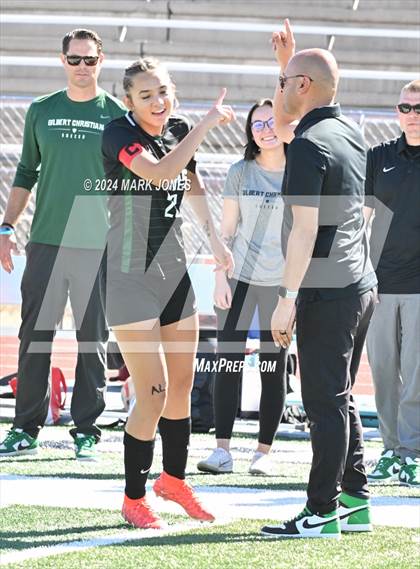 Thumbnail 2 in Gilbert Christian vs. Safford (AIA 3A Final) photogallery.