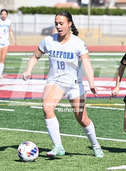 Thumbnail 1 in Gilbert Christian vs. Safford (AIA 3A Final) photogallery.