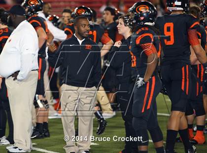 Thumbnail 2 in Gilmer vs. Celina (UIL 4A Semifinal) photogallery.
