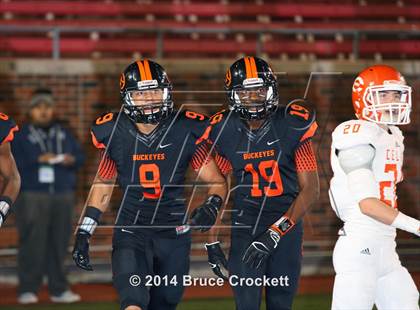 Thumbnail 2 in Gilmer vs. Celina (UIL 4A Semifinal) photogallery.