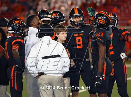 Thumbnail 2 in Gilmer vs. Celina (UIL 4A Semifinal) photogallery.