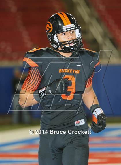 Thumbnail 3 in Gilmer vs. Celina (UIL 4A Semifinal) photogallery.